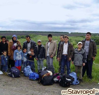В Грозный хлынул поток нелегальных мигрантов