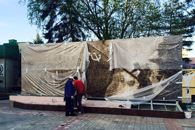 В субботу в Ставрополе откроется мемориальное панно, составленное из 4 тысяч старых фотографий