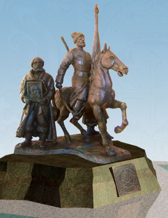 В краевом центре выбран эскиз памятника хоперским казакам